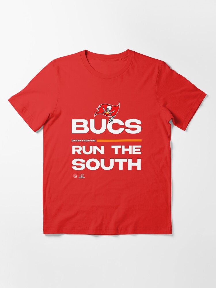 Bucs Run The South NFC South Champions T-shirt for Sale by