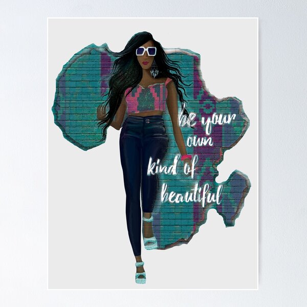 Item preview, Be Your Own Kind of Beautiful designed and sold by digitaldoodlers.