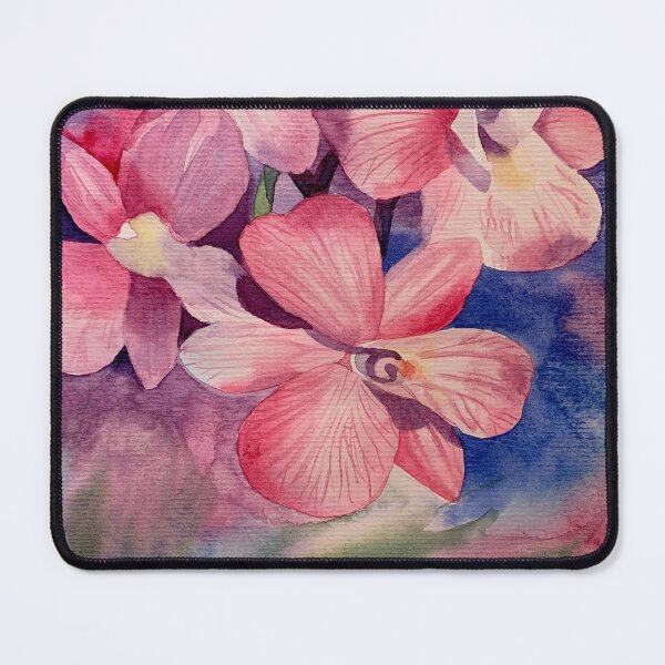 Item preview, Pink Orchids by watercolor designed and sold by Arteaventura.