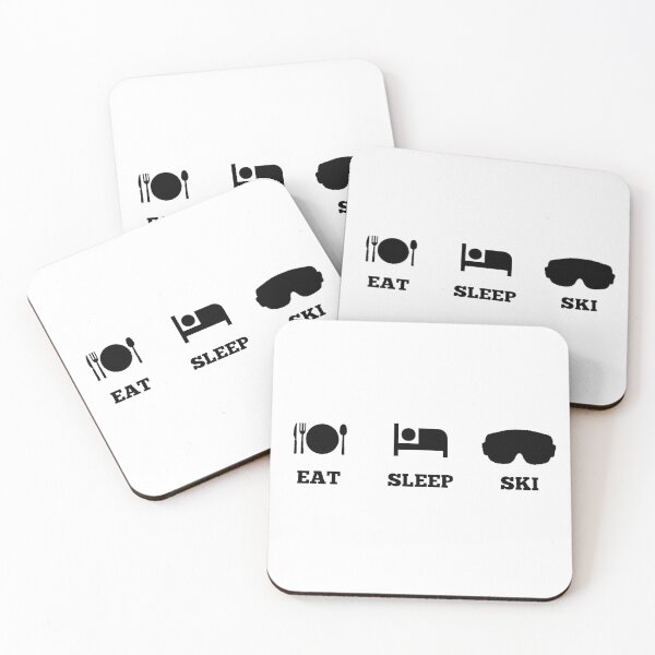 Item preview, Eat Sleep Ski designed and sold by Creatoe.