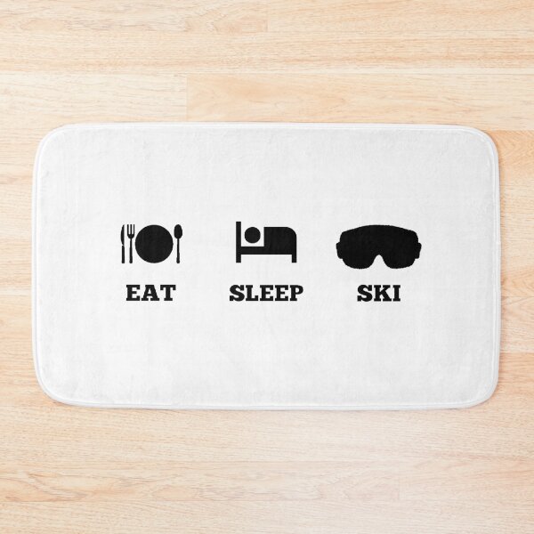 Item preview, Eat Sleep Ski designed and sold by Creatoe.