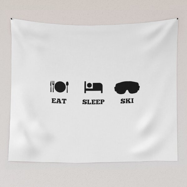 Item preview, Eat Sleep Ski designed and sold by Creatoe.
