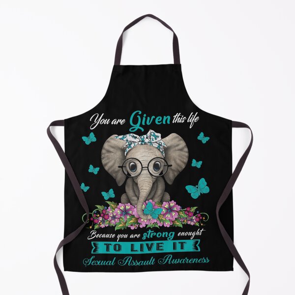 Item preview, Sexual Assault Warrior Cute Elephant Lover Gifts designed and sold by Adropine.