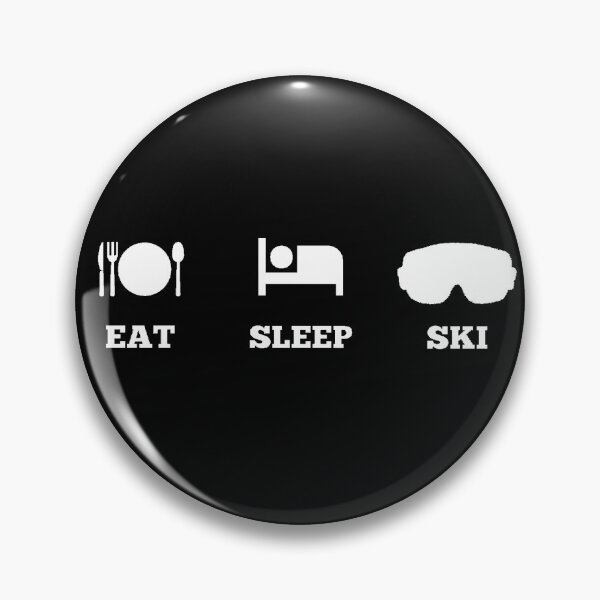 Item preview, Eat Sleep Ski designed and sold by Creatoe.