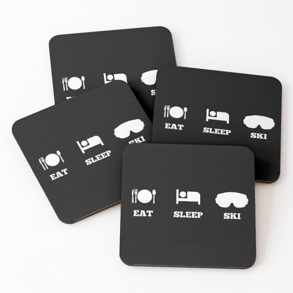 Item preview, Eat Sleep Ski designed and sold by Creatoe.