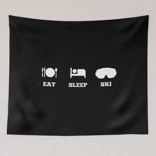 Item preview, Eat Sleep Ski designed and sold by Creatoe.