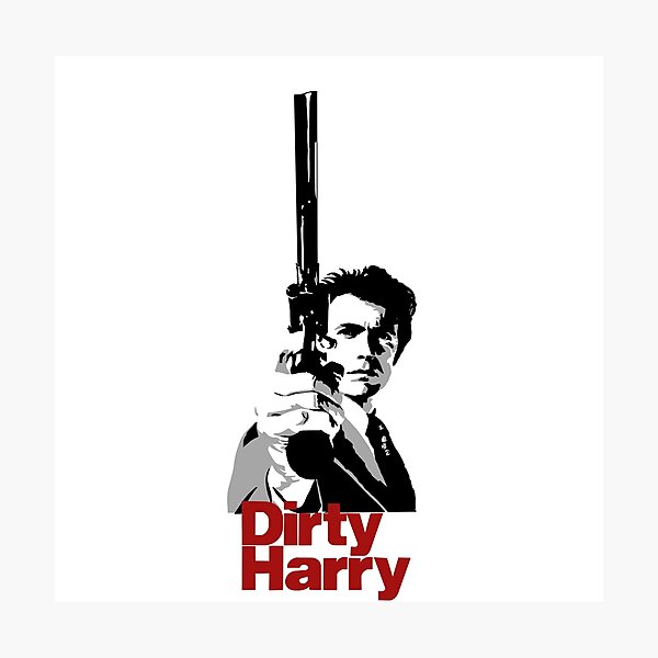 Dirty Harry Photographic Print