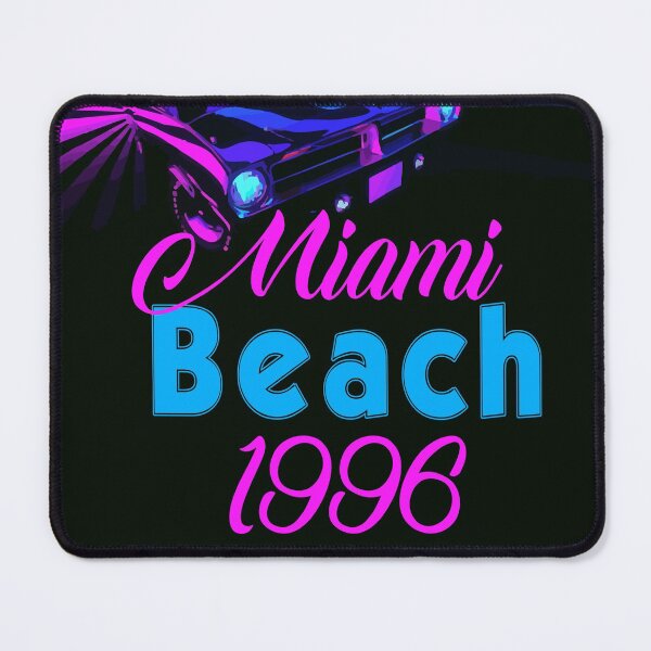 Item preview, Synthwave Miami Beach Retro 1996 Retrowave Outrun designed and sold by DerNerd.