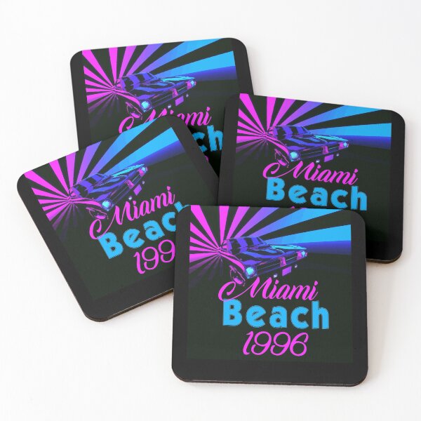 Item preview, Synthwave Miami Beach Retro 1996 Retrowave Outrun designed and sold by DerNerd.
