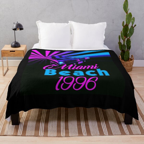 Item preview, Synthwave Miami Beach Retro 1996 Retrowave Outrun designed and sold by DerNerd.