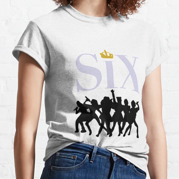 Personalised SIX T-shirt, Musical Theatre Tshirt, SIX the musical, Musical  Theatre Gifts, Musical Gifts, West end, Broadway