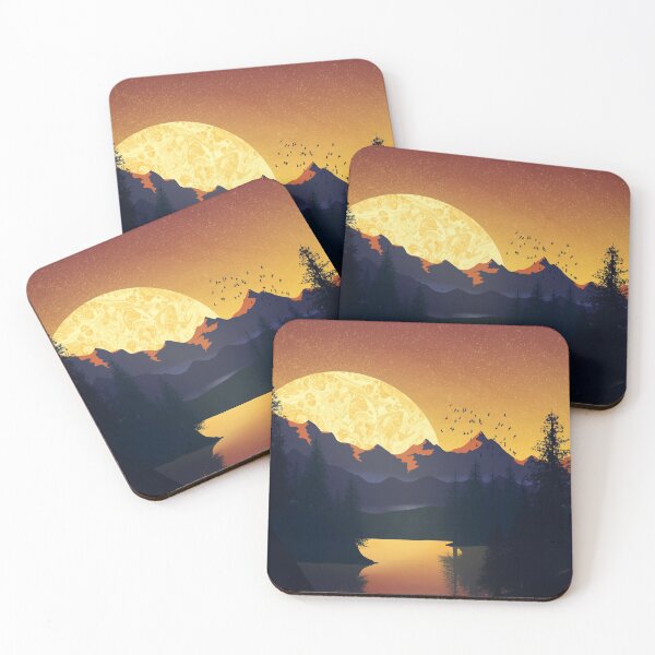 Item preview, Valley of Pine Trees designed and sold by cesartorresart.