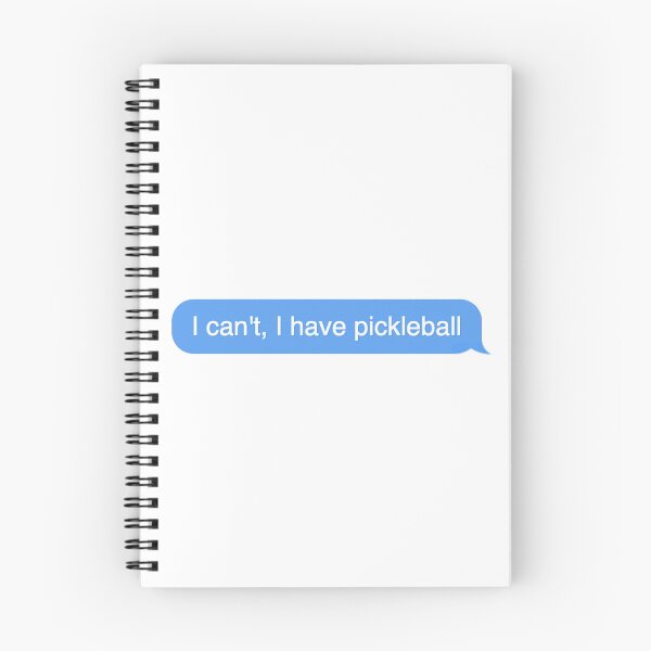 Item preview, pickleball (i cant, i have pickleball) designed and sold by alessiacara.