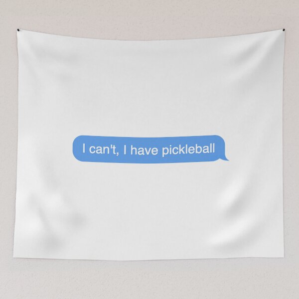 Item preview, pickleball (i cant, i have pickleball) designed and sold by alessiacara.