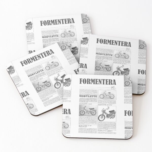 Item preview, Formentera Mobylette News designed and sold by Droneformentera.