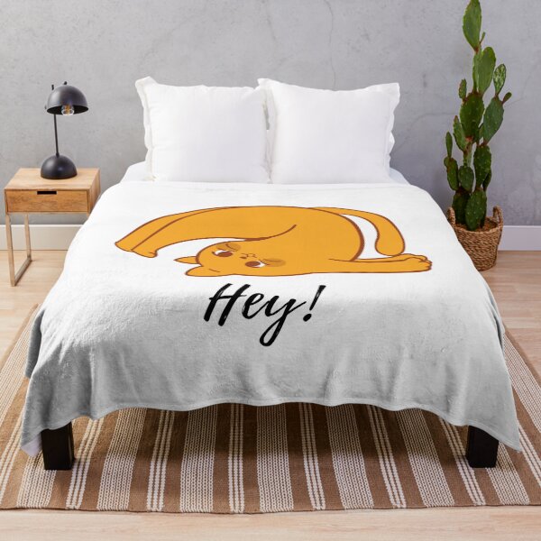 Item preview,  Cat Says Hey For Animal Lovers designed and sold by Ram545.