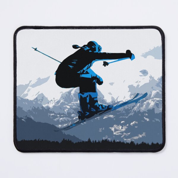 Item preview, Living the Dream - Downhill Skier designed and sold by NaturePrints.