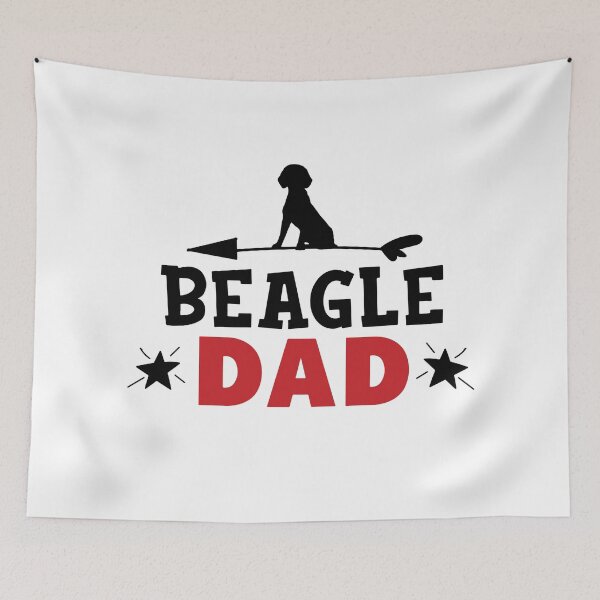 Item preview, Beagle Dad - Cool Design Gift Idea For Beagle Lovers designed and sold by Prince - Bestseller ★★★★★.
