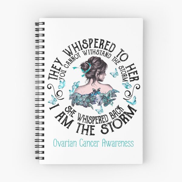 Item preview, Women Ovarian Cancer Warrior I Am The Storm designed and sold by Grooffos.