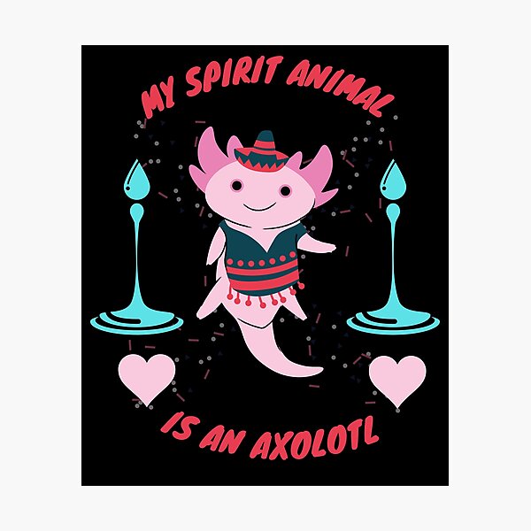 Item preview, My Spirit Animal Is An Axolotl. designed and sold by Multi0Printing.