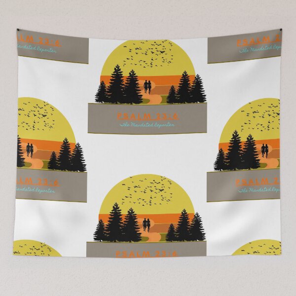 Item preview, Psalm 23 6 Vintage Sunset Gift Idea designed and sold by TheReporter1.