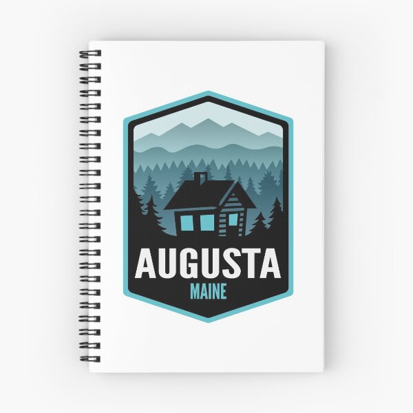 Item preview, Augusta Maine Mountain Town Cabin designed and sold by HalpinDesign.