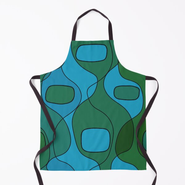 Item preview, Abstract shapes, green, blue and Teal designed and sold by Lillieoandco.