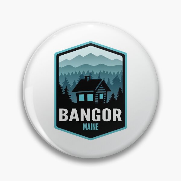 Item preview, Bangor Maine Mountain Town Cabin designed and sold by HalpinDesign.
