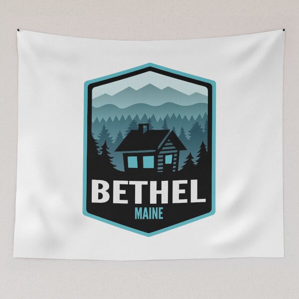 Item preview, Bethel Maine Mountain Town Cabin designed and sold by HalpinDesign.