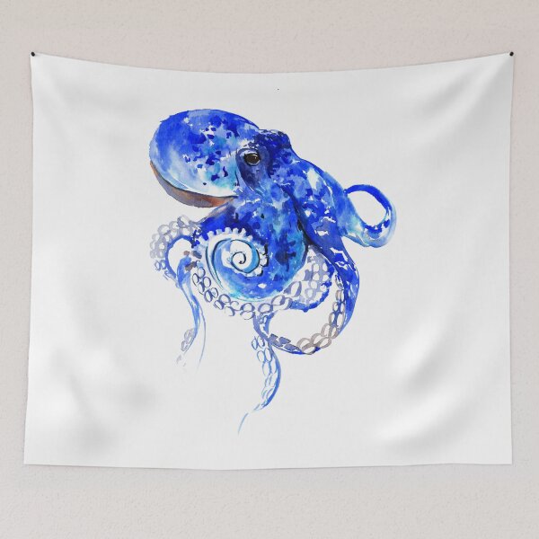 Item preview, Blue Octopus designed and sold by surenart.
