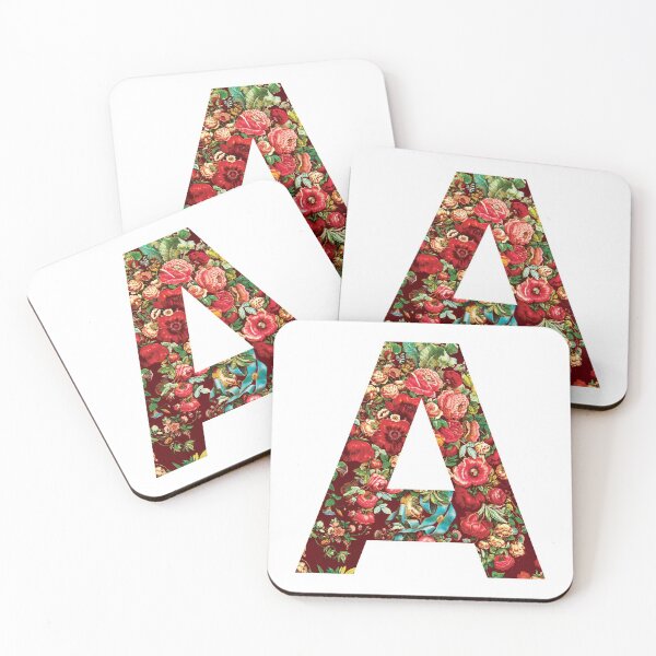 Item preview, A Initial, Roses designed and sold by stickmeok.