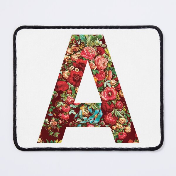 Item preview, A Initial, Roses designed and sold by stickmeok.