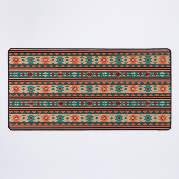 Vista previa del artículo con la obra «Southwestern Design Turquoise Beige Terracotta», diseñado y vendido por csforest.