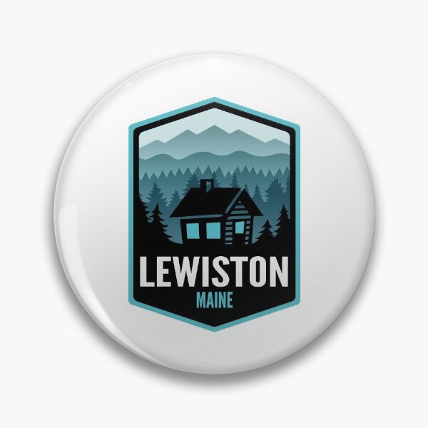 Item preview, Lewiston Maine Mountain Town Cabin designed and sold by HalpinDesign.