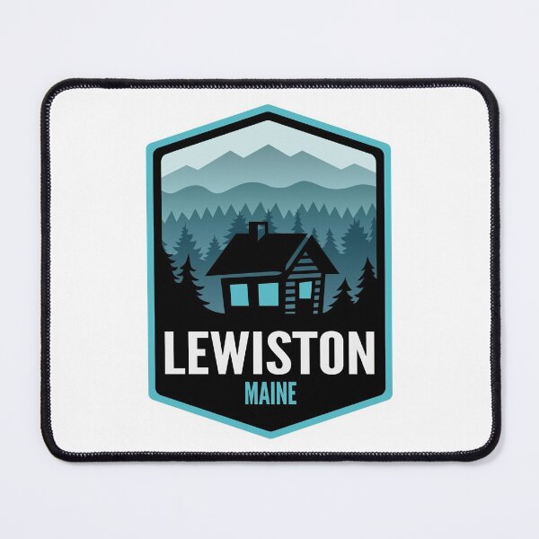 Item preview, Lewiston Maine Mountain Town Cabin designed and sold by HalpinDesign.