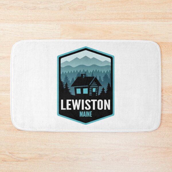 Item preview, Lewiston Maine Mountain Town Cabin designed and sold by HalpinDesign.