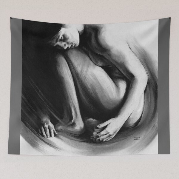Item preview, Embryonic II - Conté Drawing designed and sold by Paul Davenport.