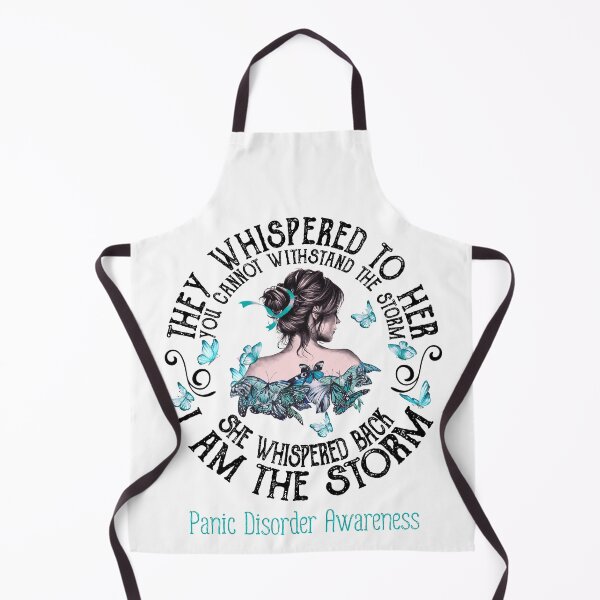 Item preview, Women Panic Disorder Warrior I Am The Storm designed and sold by Grooffos.
