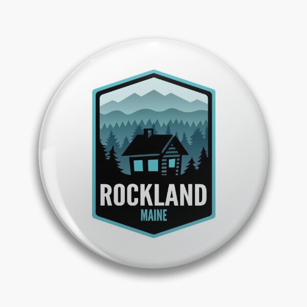 Item preview, Rockland Maine Mountain Town Cabin designed and sold by HalpinDesign.