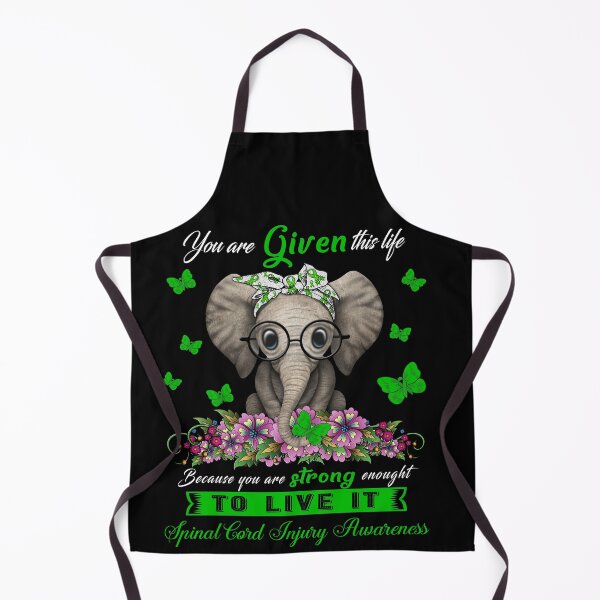 Item preview, Spinal Cord Injury Warrior Cute Elephant Lover Gifts designed and sold by Adropine.