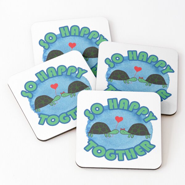 Item preview, Turtles So Happy Together designed and sold by dev11588.