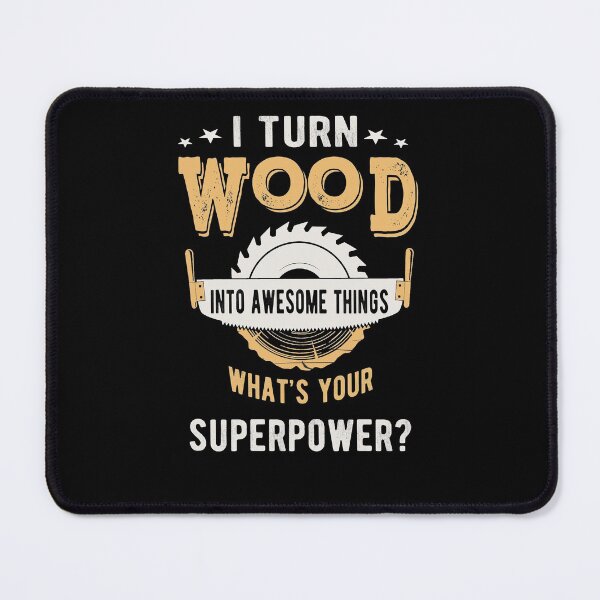 Item preview, I Turn Wood Into Awesome Things Woodworkers Gifts designed and sold by ibra2712.