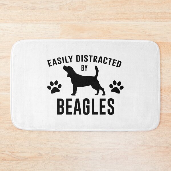 Item preview, Easily Distracted by Beagles - Cool Design Gift Idea For Beagle Lovers designed and sold by Prince - Bestseller ★★★★★.