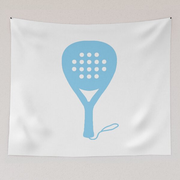 Item preview, padel racket blue designed and sold by alessiacara.