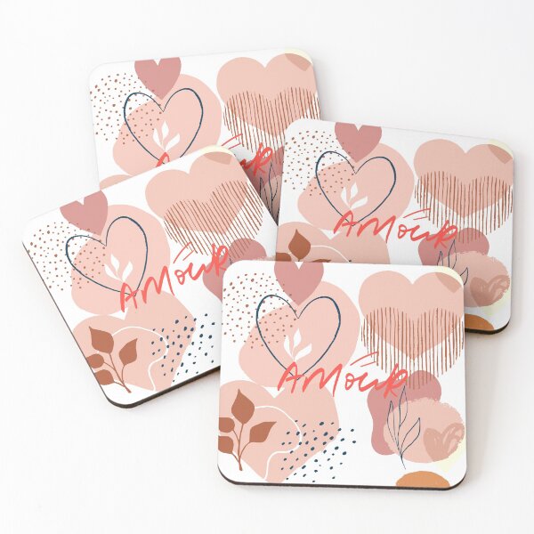 Item preview, Cute Amour-Boho aesthetic Vintage Design-valentine Boho Design designed and sold by adoredigitals.