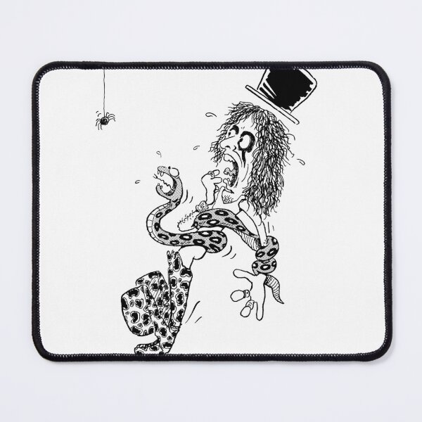 Item preview, Alice Cooper and spider B&W designed and sold by kmarkowbadelf.