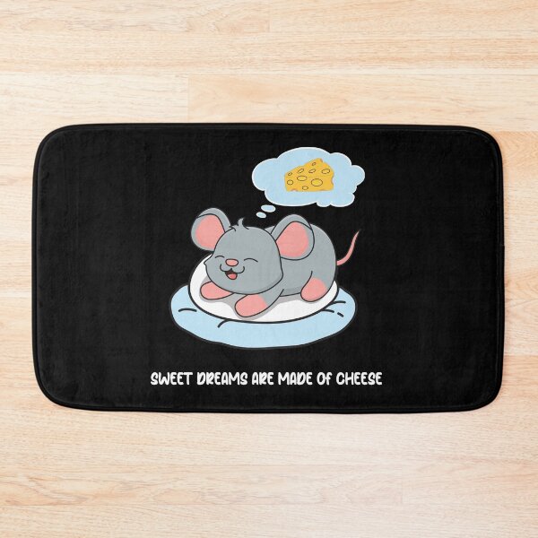 Item preview, Sweet dreams are made of cheese Sweet mouse cheese gift idea designed and sold by Raika-Kokuin.