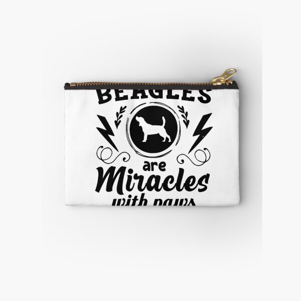 Item preview, Beagles Are Miracles with Paws - Cool Design Gift Idea For Beagle Lovers designed and sold by Prince - Bestseller ★★★★★.