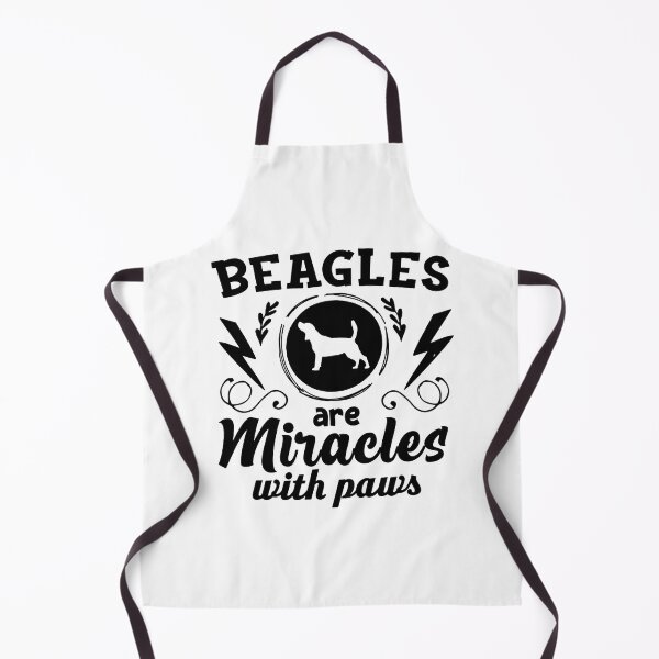 Item preview, Beagles Are Miracles with Paws - Cool Design Gift Idea For Beagle Lovers designed and sold by Prince - Bestseller ★★★★★.