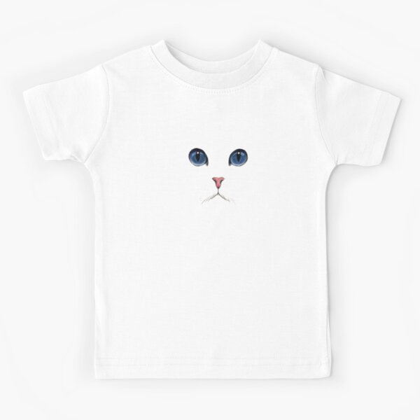 Beluga Cat Wallpaper Kids T-Shirts for Sale